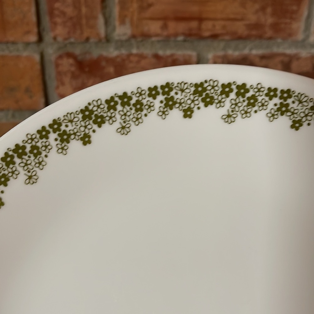 Vtg Corelle Spring Blossom Crazy Daisies Set of 4 Dinner Plates - Picture 3 of 4
